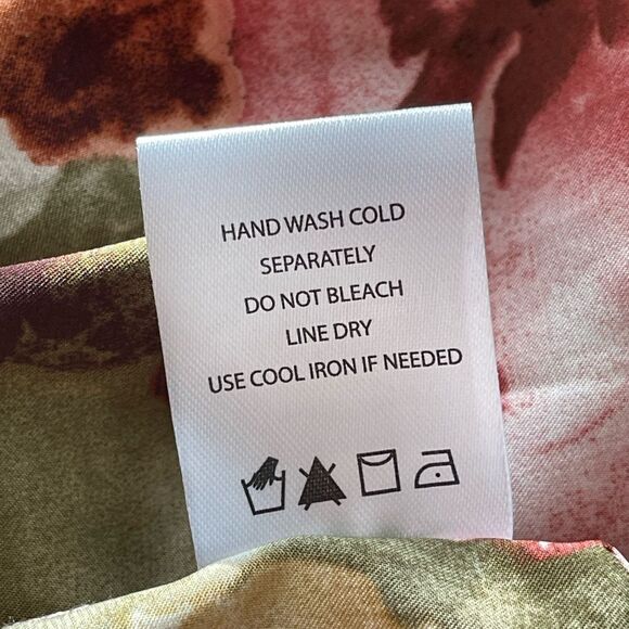 Women's Casual Dresses Short Sleeve V-Neck Short Party Dress Floral Flare Midi M - Picture 10 of 10